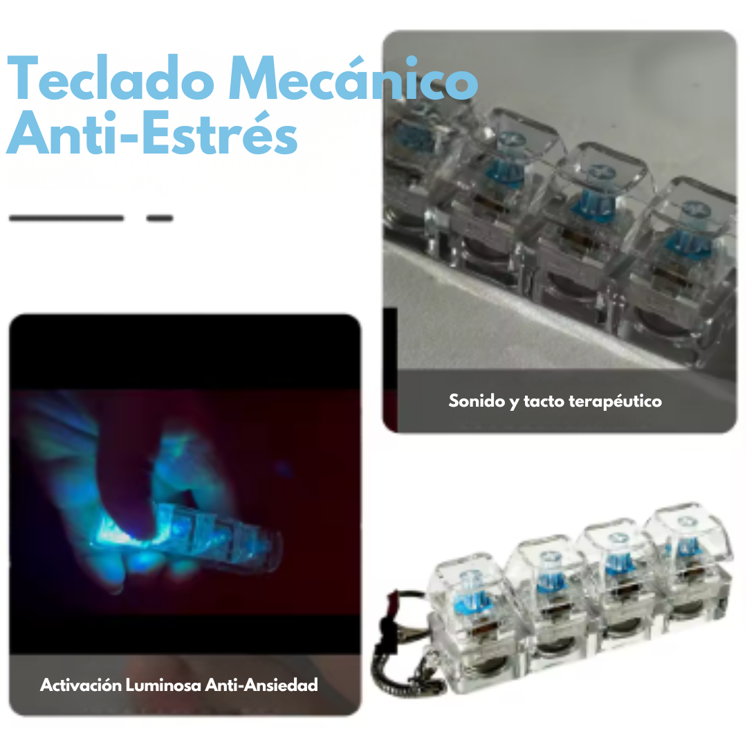Teclado Anti-Estrés con Luz