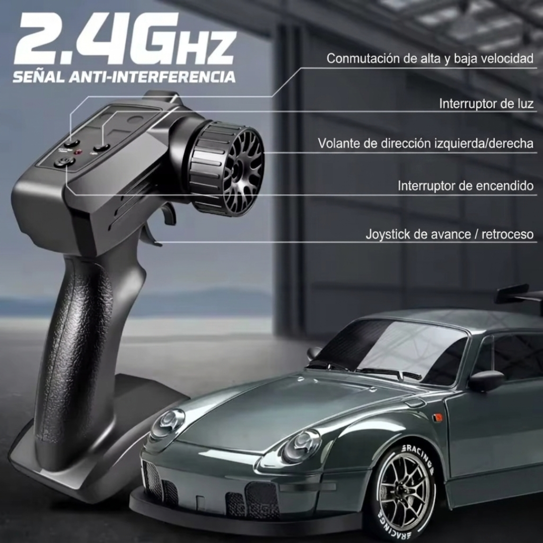Coche Drift con Luces Led PRO