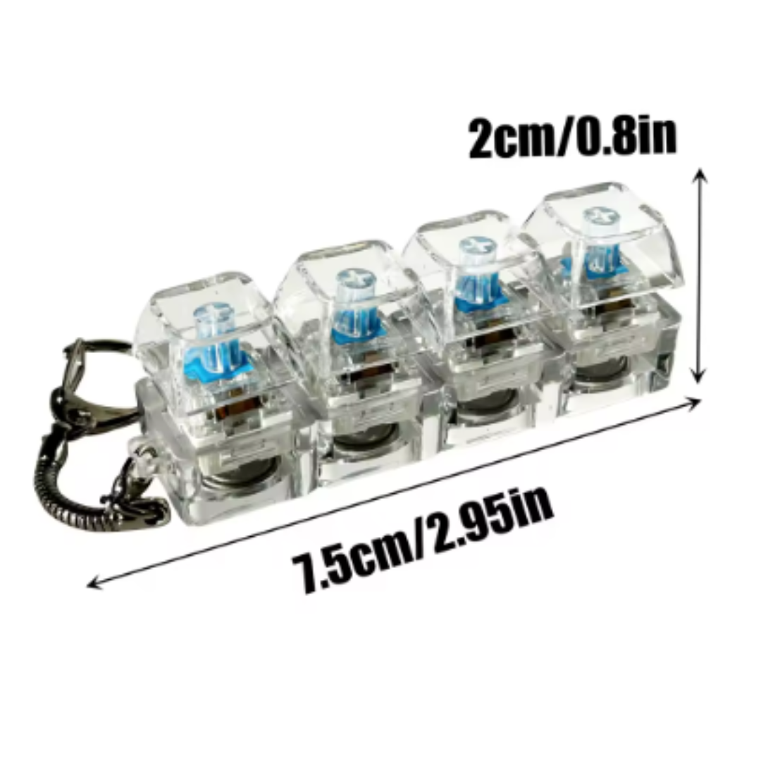 Teclado Anti-Estrés con Luz